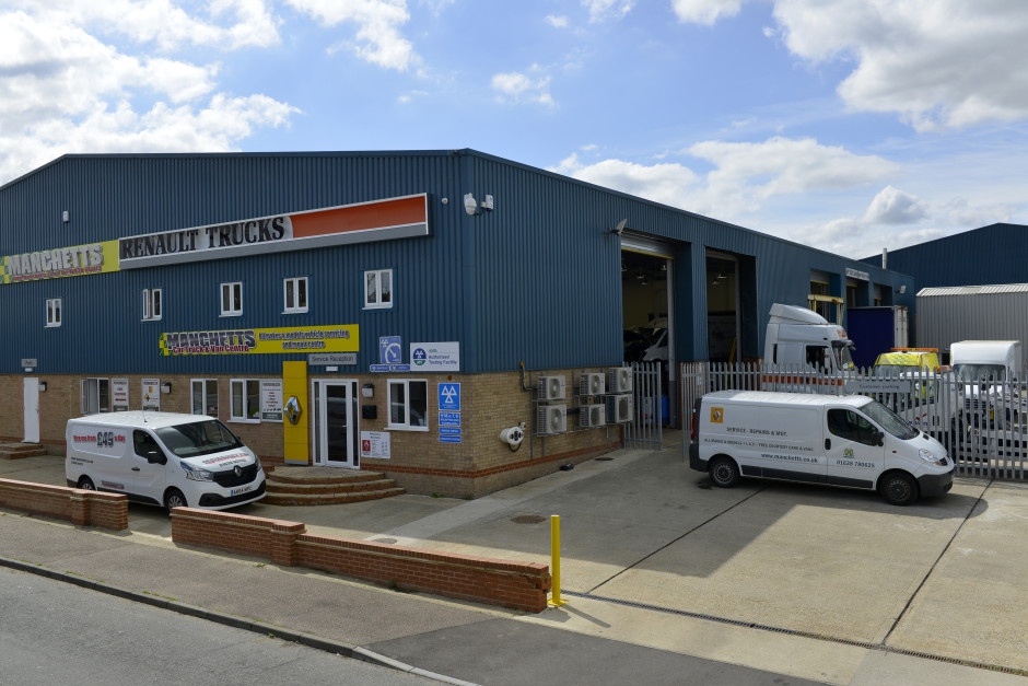 HGV DVSA Testing Lane Manchetts