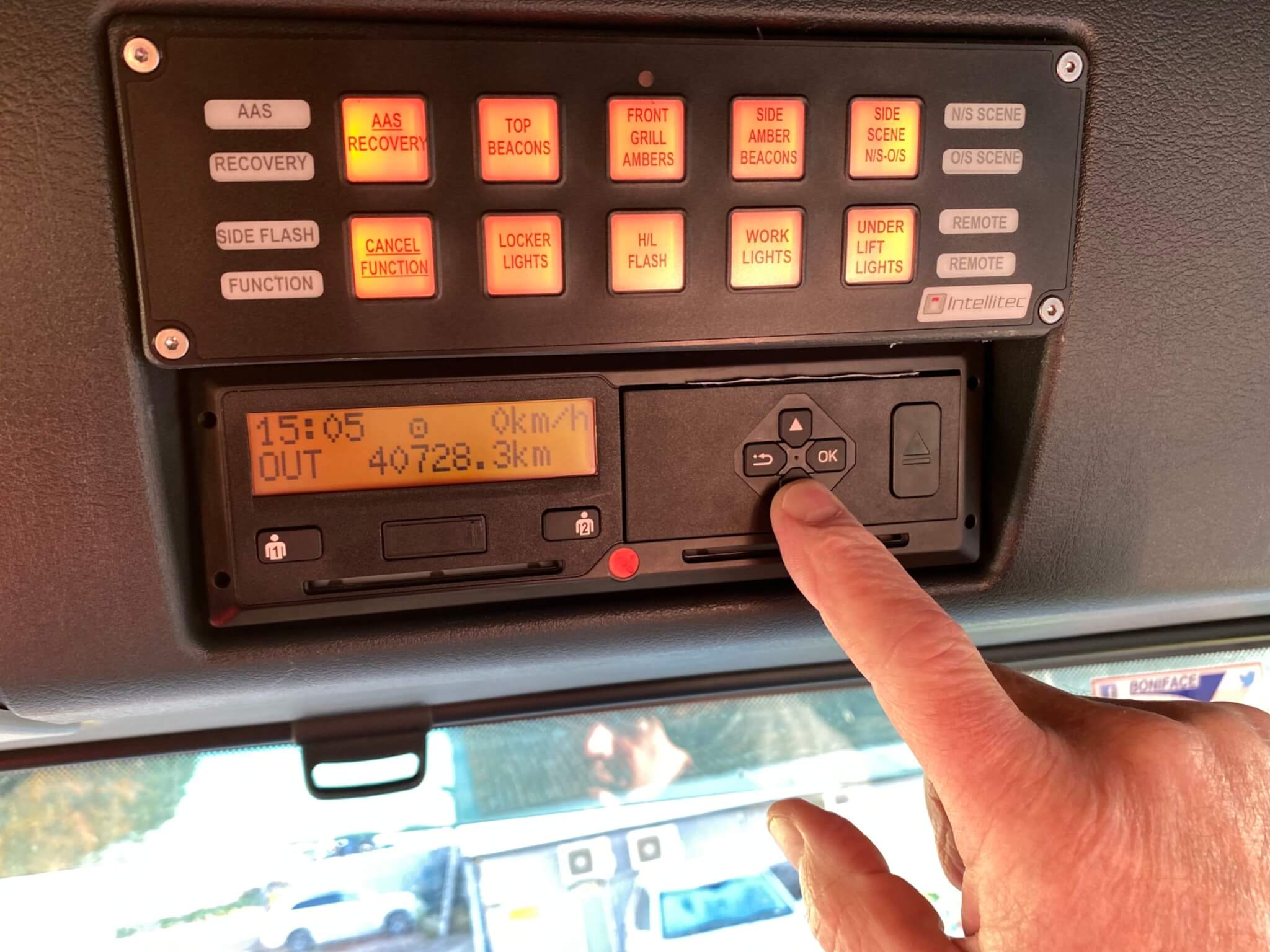 Tachograph calibration Manchetts